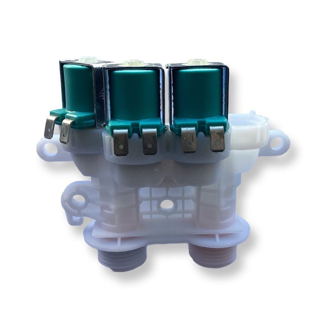 W11220230 Water Inlet Valve for Whirlpool washers, durable components, replacement part.