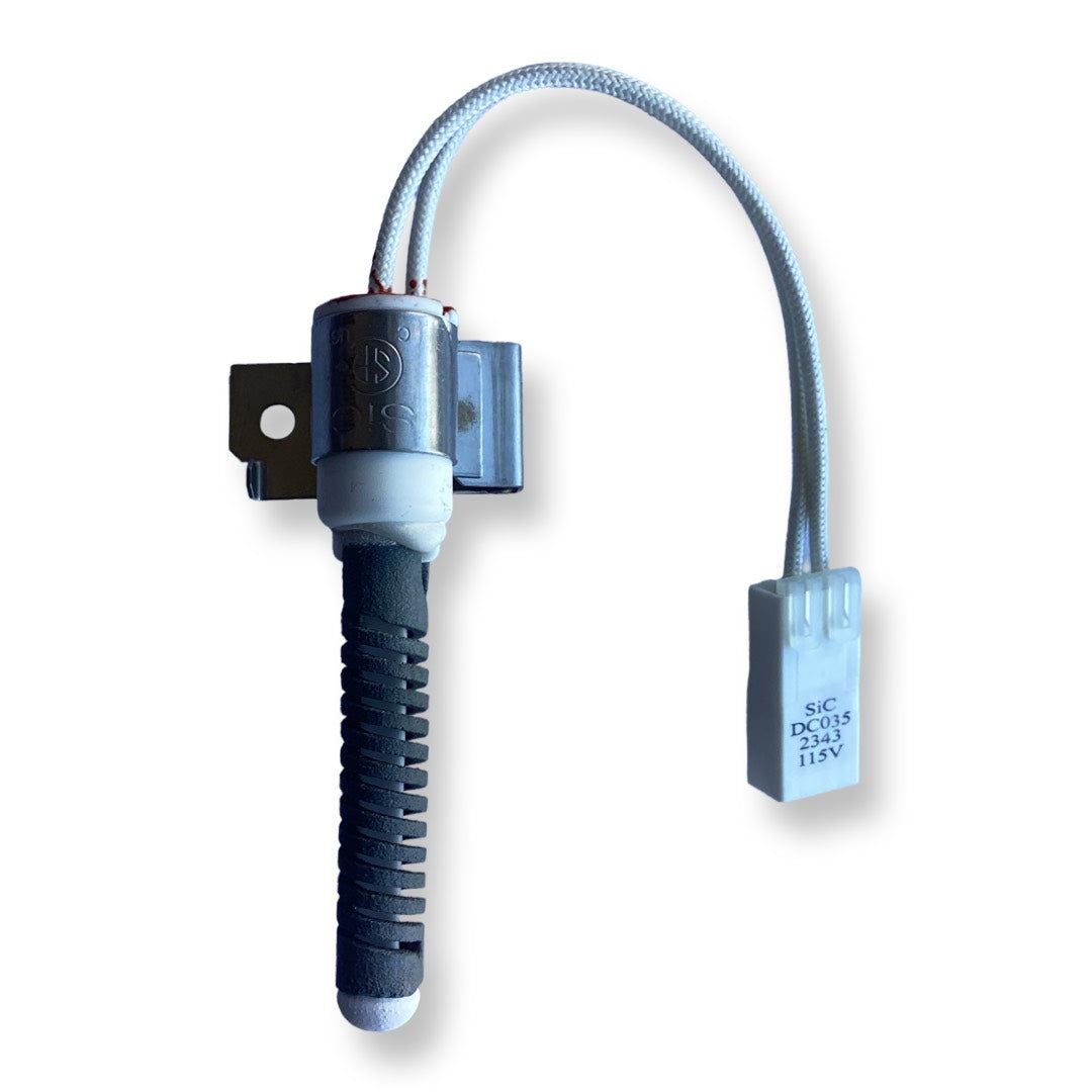LG 5318EL3001A dryer igniter, OEM replacement for efficient heating in LG gas dryers.