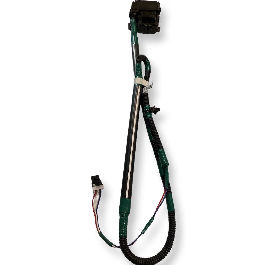 Whirlpool W11700916 washer door latch replacement part with wiring harness.