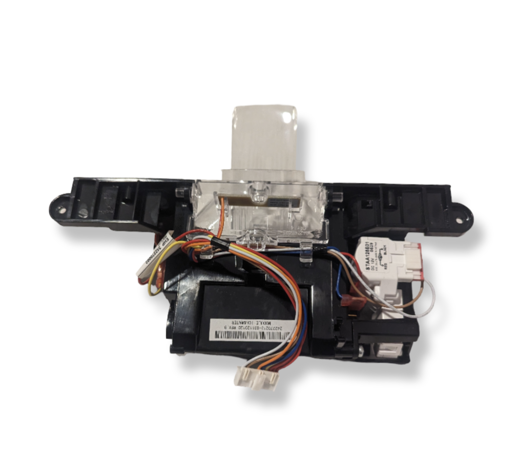 OEM Dispenser Module 242270101 for Frigidaire & Electrolux, durable plastic construction, replacement part.