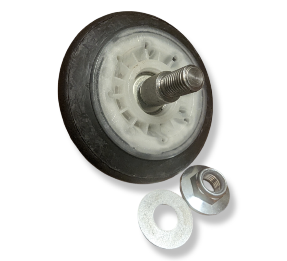 LG 4581EL2002L Roller Assembly (4-Pack) for dryer drum support and smooth rotation.