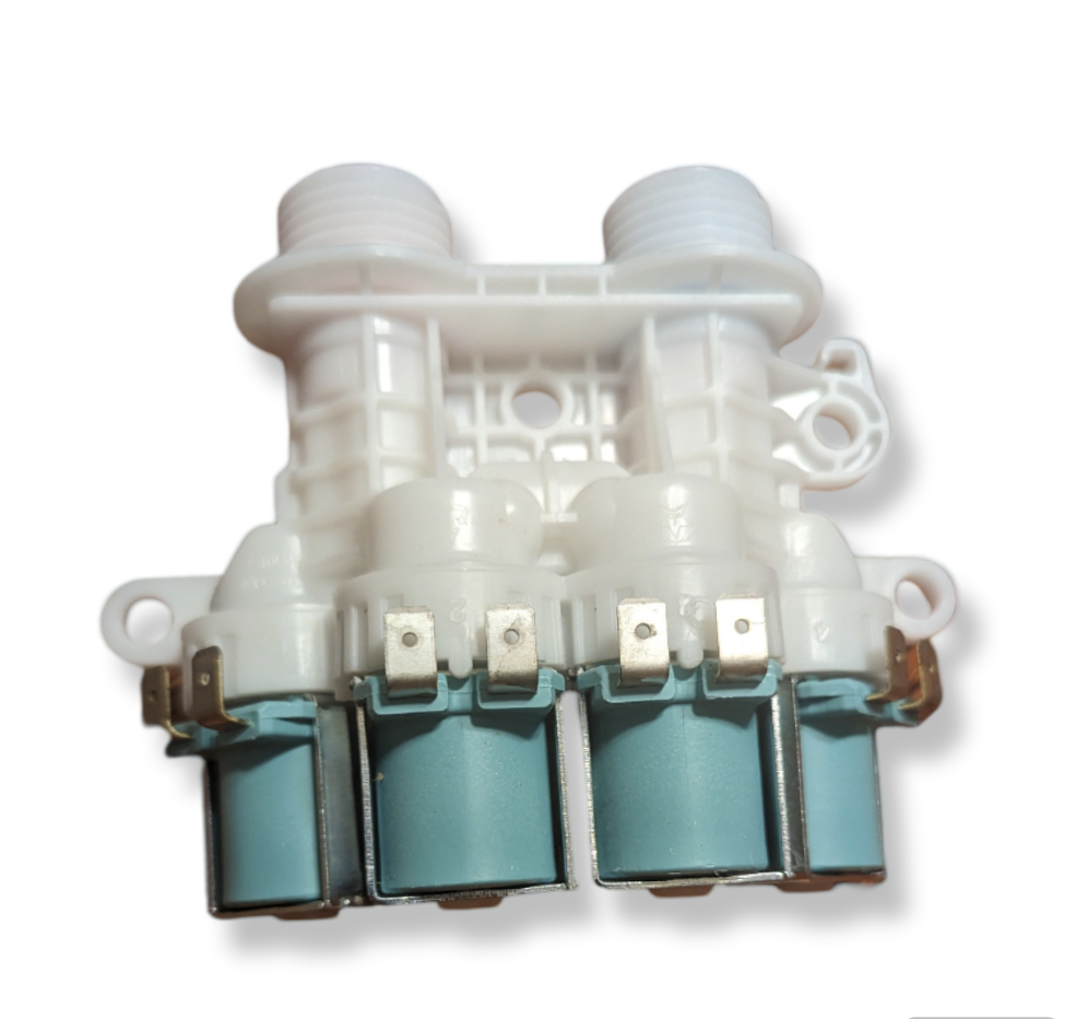 OEM W11165546 top load washer water inlet valve for efficient water flow in Whirlpool washers.