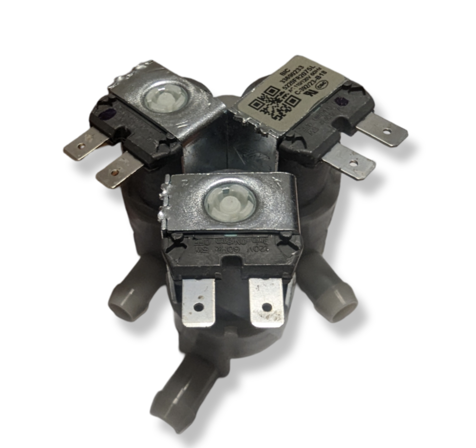 OEM 5220FR2075L washing machine water inlet valve for LG washers.