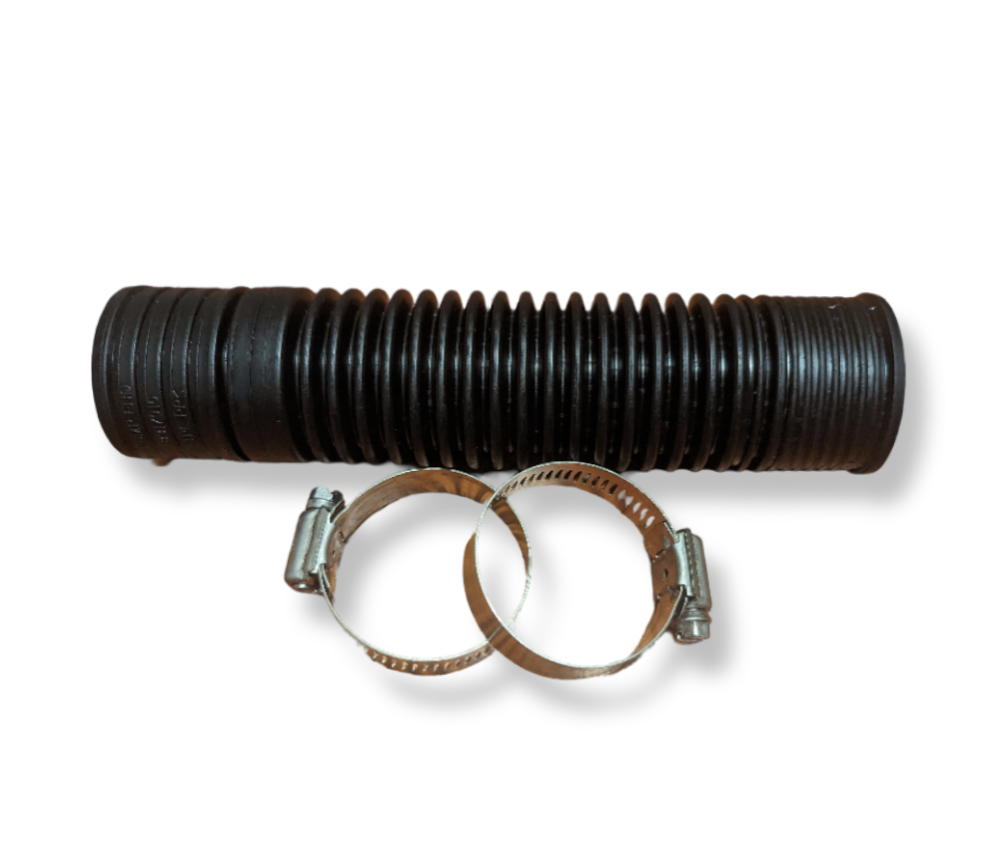 OEM 285871 Washer Tub-to-Pump Hose for Whirlpool & Kenmore, durable rubber components.