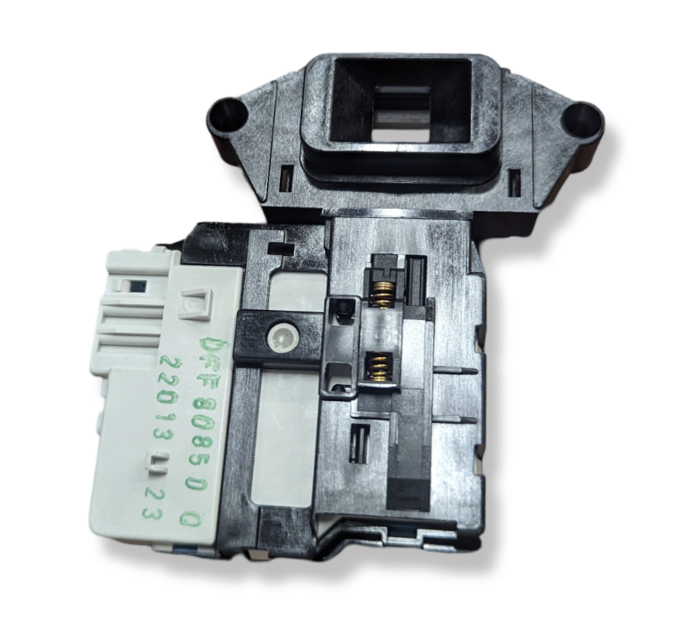 OEM LG EBF49827801 Washer Lid Lock for safety and performance enhancement.