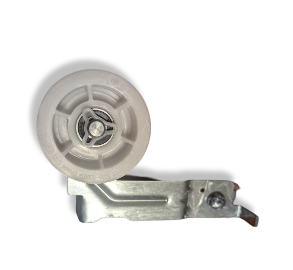 OEM Samsung DC93-00634A Idler Pulley Assembly for dryer efficiency.