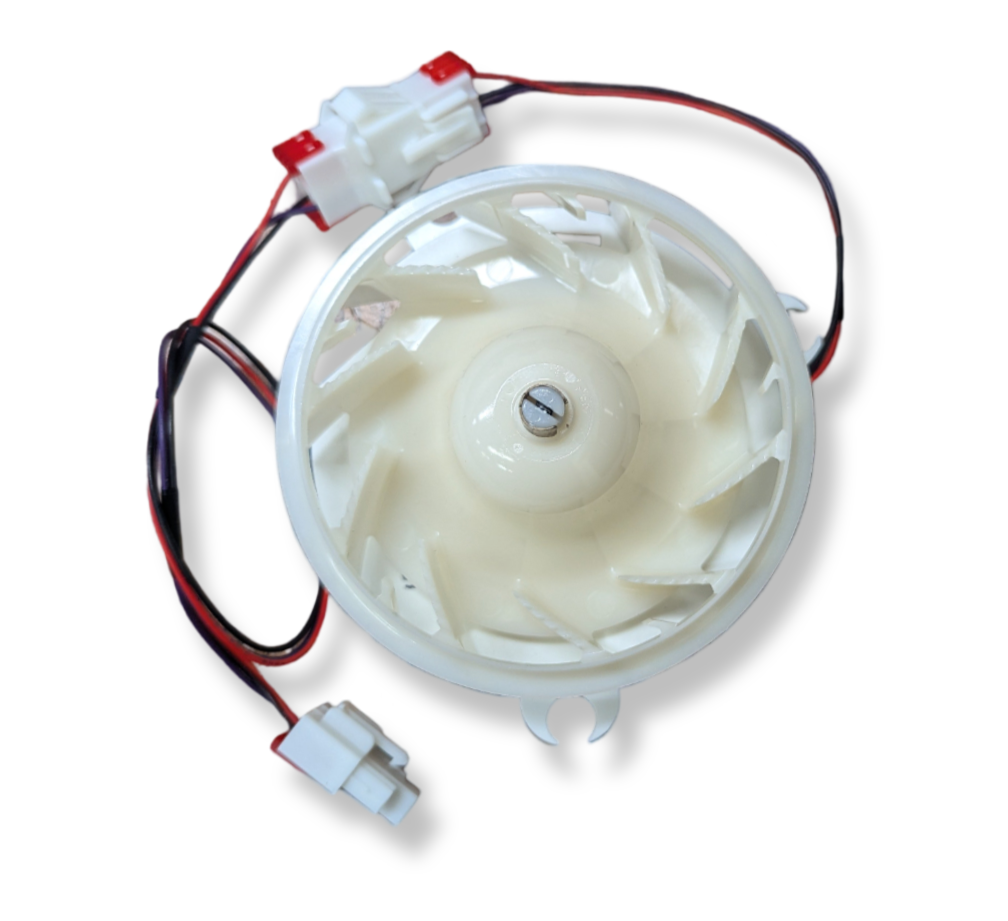 OEM EAU65089701 DC Motor Assembly for LG appliances, durable replacement part.