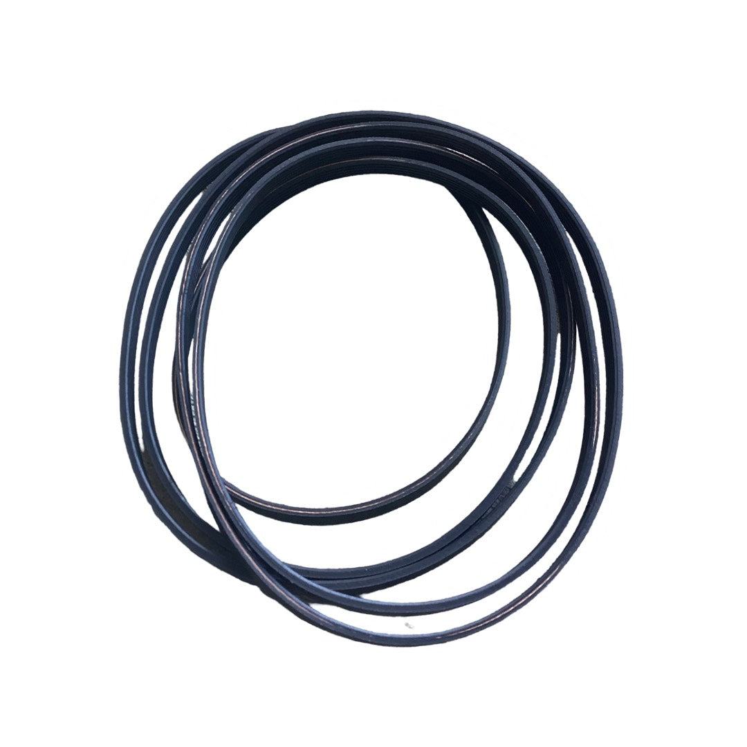 Samsung 6602-001655 Dryer Drum Drive Belt, OEM replacement for Samsung dryers, black, enhances dryer drum rotation for efficient performance.