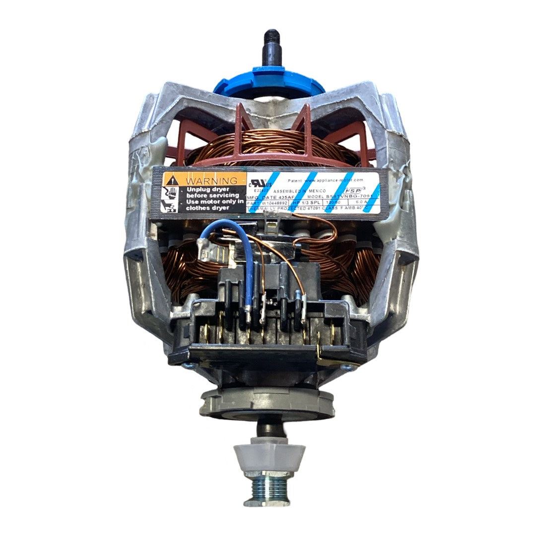 Whirlpool 279827 Clothes Dryer Drive Motor with built-in pulley for Whirlpool dryers.