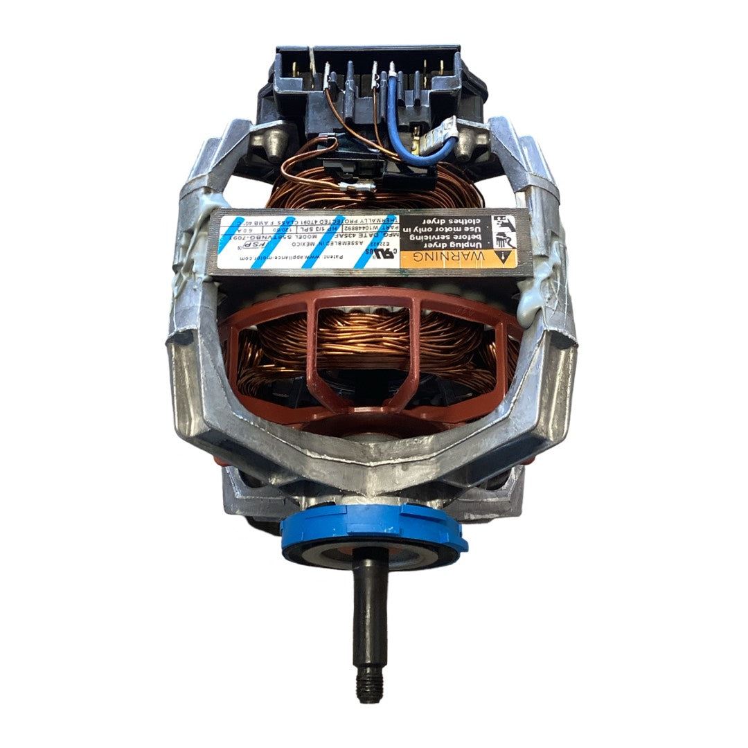 Whirlpool 279827 Clothes Dryer Drive Motor with pulley, OEM replacement part for Whirlpool dryers.