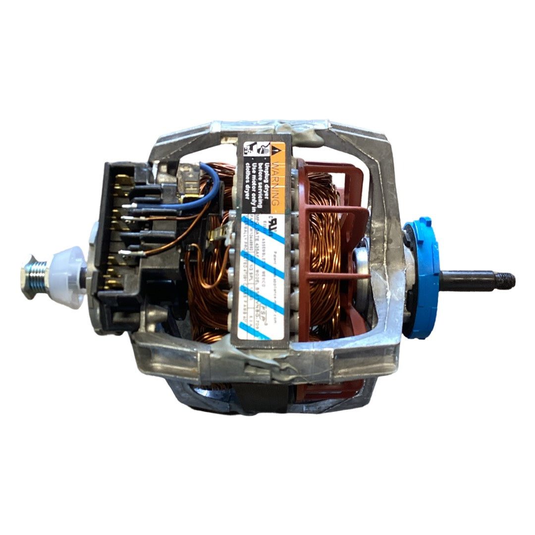 Whirlpool 279827 Clothes Dryer Drive Motor OEM replacement with pulley.