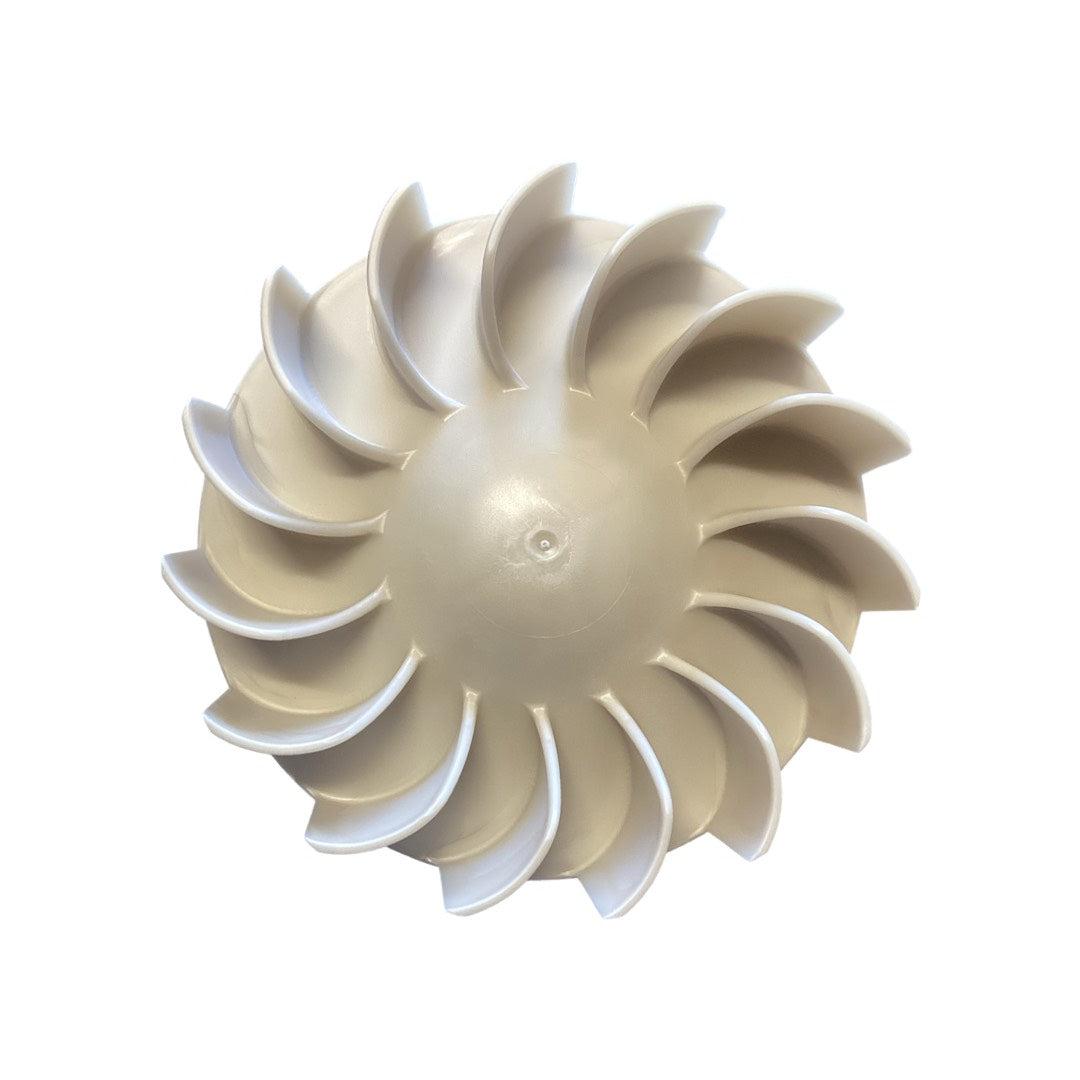 Whirlpool WP694089 Blower Wheel for dryers, genuine OEM replacement part.