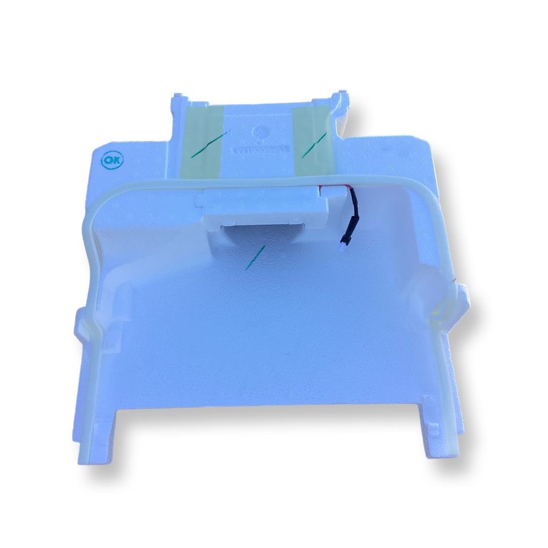 Whirlpool W11098695 fresh food fan motor for refrigerators, OEM replacement part.