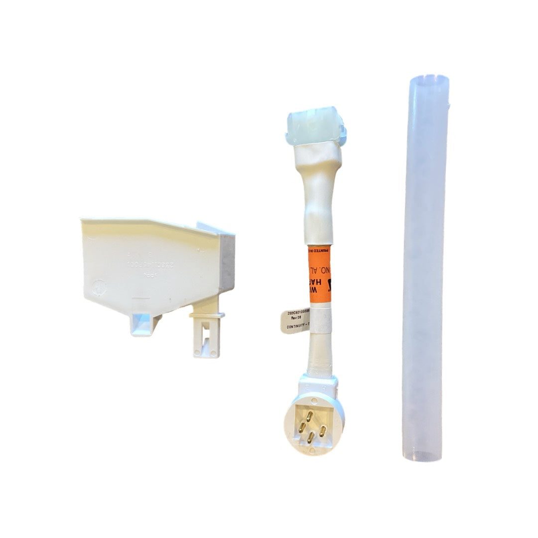GE WR30X10093 Refrigerator Ice Maker Kit parts for GE refrigerators, OEM replacement, reliable ice production.