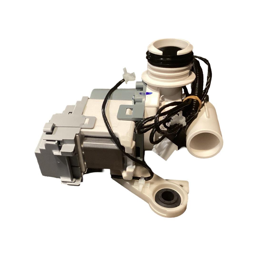 Samsung DC97-19289F Washer Drain Pump Assembly, OEM replacement part for Samsung washing machines, efficient water removal during drain cycle.