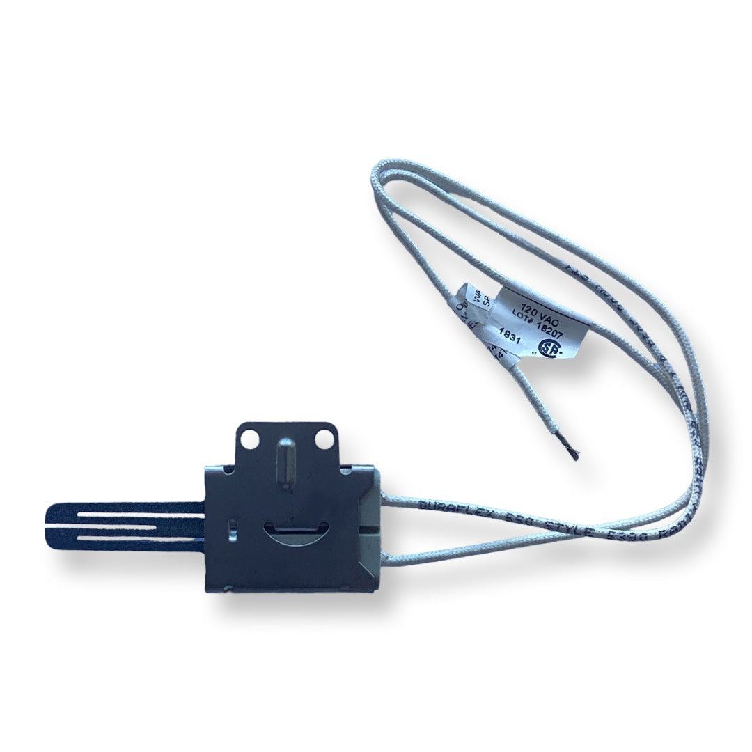 5303935059 Frigidaire Universal 1/2 Shield Flat Igniter for gas appliances.
