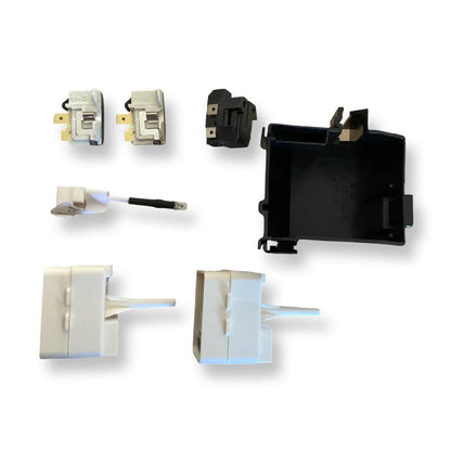 Whirlpool 8201786 Refrigerator Relay Overload Kit genuine OEM replacement parts.