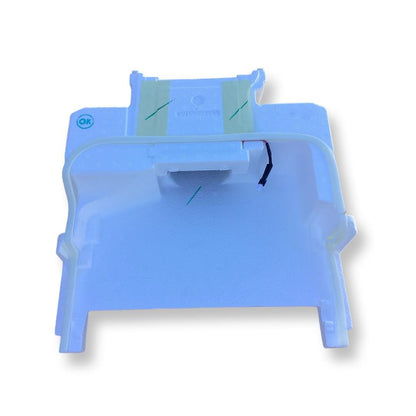 Whirlpool W11098695 fresh food fan motor for refrigerators, OEM replacement part.